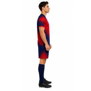 Camiseta de Neopreno con Estampado de Múltiples Colores para Árbitro de Fútbol, Pantalones Cortos con Bolsillos, Uniformes Transpirables, Diseño Sublimado - Product Image 4