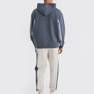 Conjunto de Sudadera con Capucha y Pantalones Largos de Forro Polar con Estampado de Letras, Ropa Casual Urbana para Hombre y Mujer, Estilo Holgado y Cómodo - Product Image 3