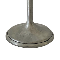 เชิงเทียนขายส่งสีเงินสำหรับตกแต่งบ้าน ทำจากอะลูมิเนียมหล่อขึ้นรูป ที่วางเทียนทรงเสา งานแฮนด์เมด ปรับแต่งได้ ชุด 2 ชิ้น - Product Image 5