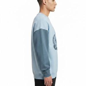 เสื้อสเวตเชิ้ตผู้ชายเนื้อหนา ผ้าฝ้ายฟลีซนุ่ม สวมใส่สบาย คอวี ดีไซน์ลำลอง สำหรับใส่ในชีวิตประจำวัน ท่องเที่ยวช่วงฤดูหนาว - Product Image 4