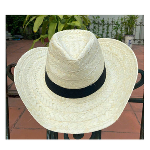 Vietnam Eco Friendly Woven Straw <b>Hat</b> Breathable Lightweight Beach Outdoor Travel <b>Sun</b> Protection <b>Hat</b> - Product Image 1