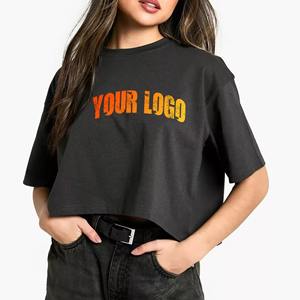 Camisetas Oversize Personalizadas para Mujer, Estilo Urbano, Transpirables para Verano, Fabricante OEM para Impresión de Logotipos y Bordados al por Mayor - Product Image 5