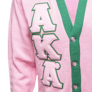   Ajoutez vos logos, cardigans à col en V, pulls en tricot à manches longues, 100% acrylique, fermeture à boutons, sororité, fraternité - Product Image 5