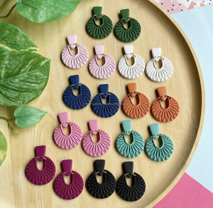 Collar con colgante de resina simple, conjuntos de pendientes, gota de resina creativa, perla, piedra preciosa, costura, collar de color, abalorio, conjuntos de joyas de perlas - Product Image 2