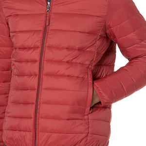 Unisex Puffer <b>Jacket</b> High Quality Front Zipper Long Sleeve 100% Nylon Comfortable Casual Streetwear Style Breathable Patchwork - Product Image 3