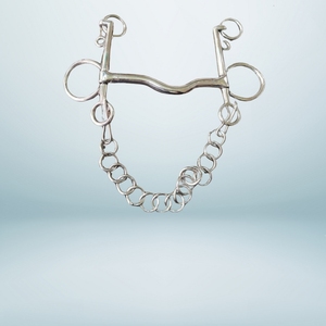 PELHAM Mèche anglaise en acier inoxydable pour le contrôle de l'entraînement - Product Image 1