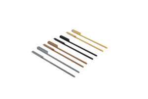 Perfil de borde moderno para armario, tirador de aluminio montado en superficie, herrajes para muebles de hogar, para puertas de armario. - Product Image 6