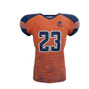 ชุดยูนิฟอร์มอเมริกันผลิตในปากีสถาน ทรงพอดีตัว ให้การเคลื่อนไหวได้อย่างอิสระและระบายอากาศได้ดีเยี่ยม เหมาะสำหรับนักกีฬาทีม - Product Image 2