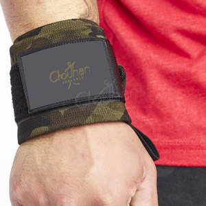Muñequeras para Levantamiento de Pesas con Servicio OEM, Diseño de Logotipo Personalizado, Muñequeras Ajustables para Levantamiento de Pesas - Product Image 4