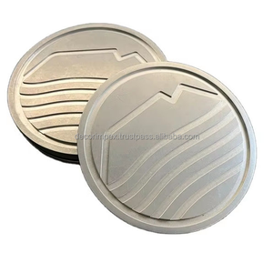 High Quality Round Shape aluminum Coasters with Home <b>Decoration</b> & <b>Accessories</b> Stone Mats & Pads for <b>Kitchen</b> - Product Image 1