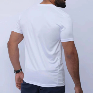 Camiseta deportiva OEM nueva personalizada para hombre, ropa deportiva, publicidad, gimnasio, rendimiento, correr, camisetas deportivas para gimnasio. - Product Image 5