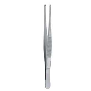 Pince à suture dentaire PZB (forceps) à double boucle, manuelle, en acier inoxydable, 100 mm, qualité hospitalière, certifiée CE - Product Image 1