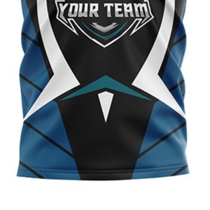 Maillot de basket personnalisé sublimé pour votre équipe, col en V, manches courtes, anti-humidité, unisexe adulte, toutes saisons, hiver - Product Image 3