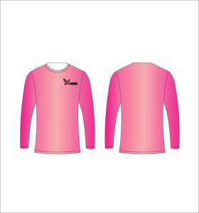 เสื้อตกปลาแห้งเร็วไล่เฉดสีชมพูแขนยาวเสื้อยืดกีฬาแบบซับลิเมชั่น - Product Image 6