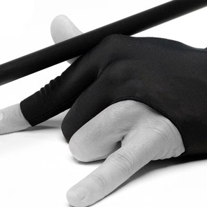 Gant de billard demi-doigts Glo Brothers en polyester, ambidextre, antidérapant, pour sports de plein air, unisexe, toutes saisons, à enfiler - Product Image 1