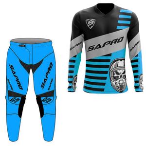 Sublimado Racing Shirts Mx Wear Motocross Gear Auto Racing Wear Hombres Venta al por mayor Hombres de manga larga Motocross Jersey Off Road - Product Image 4