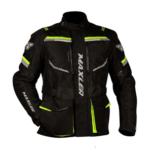 2025 New Arrival Custom Men's Motorcycle <b>Jacket</b> Long Sleeves Black <b>Grey</b> Combo Rural IV Men's Motorbike Textile Auto Racing Wear - Product Image 4