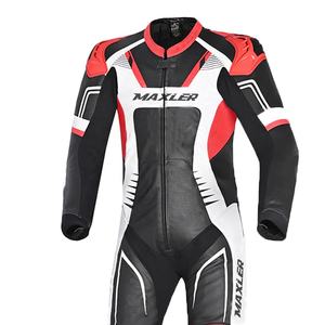 Combinaison de course de moto en cuir sur mesure pour homme, de style nouveau, réglable, de haute qualité, vêtements de sport, taille plus, imperméable - Product Image 3