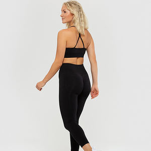 Leggings Deportivos de Cintura Media para Mujer, Tejidos y Ajustados, 92% Poliéster, 8% Elastano, Personalizados, Venta al Por Mayor - Product Image 3