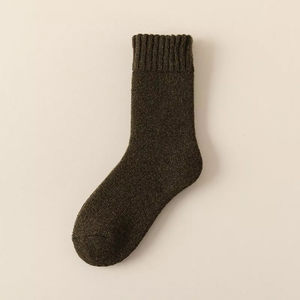 Chaussettes confortables mi-mollet en tissu doux, ajustement extensible, matière respirante, accessoire de chaussure décontracté pour le quotidien - Product Image 5