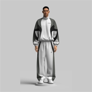 Conjunto Deportivo Urbano para Hombre con Paneles – Ropa Deportiva Casual para Correr - Product Image 1