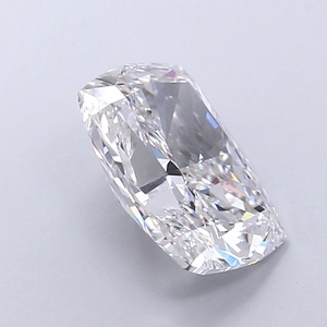 Diamant CVD de laboratoire de luxe, taille coussin, 411 carats, couleur D, clarté VVS2, excellente taille, pierre brute en vrac, exportation en gros - Product Image 4