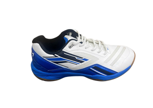 Chaussures de tennis pour hommes à rayures blanches et bleues, lacets, empeigne en mesh respirant, semelle intermédiaire légère en EVA, semelle extérieure en caoutchouc, automne-hiver - Product Image 3