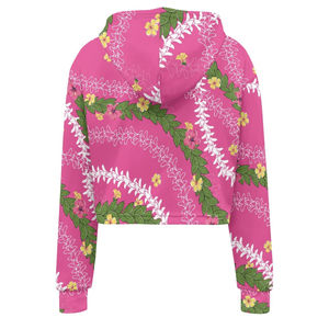 Haut à capuche court respirant et décontracté pour femme, coupe oversize, grande taille, design hiver, personnalisable - Product Image 5