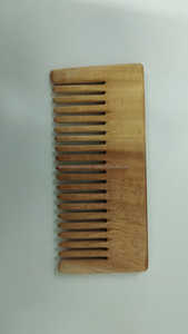 Peigne en bois de Neem unisexe de haute qualité 100% authentique écologique indien Artware large dent cheveux/barbe bio naturel artisanat - Product Image 6