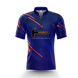 Vêtements de sport actifs, nouveau design, impression par sublimation, 100% polyester, maillot de tir à l'arc pour homme, col à séchage rapide, chasse à l'arc, logo personnalisé - Product Image 3
