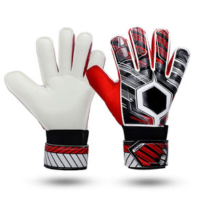 Guantes de Portero de Fútbol Personalizados, Dedos Completos, Diseño de Grietas, Cuero PU, Cierre de Velcro, Unisex, Transpirables, Antideslizantes - Product Image 3