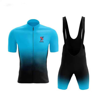 High Quality Solid Traders <b>Cycling</b> Clothes Uniforms for Unisex Breathable Quick Dry Anti-Bacterial Sets Custom Logo 100% - Product Image 1
