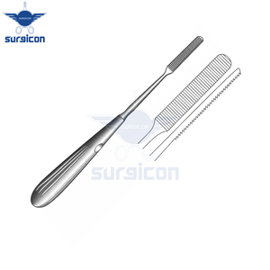 Raspador de huesos Cottle, longitud 20.5 cm / 8 pulgadas, ancho 30 × 9 mm, corte unidireccional hacia atrás con serraciones lisas para desfibrar huesos - Product Image 6