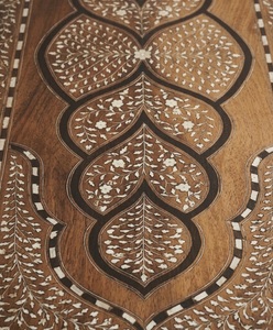 Bone Inlay Wooden Coffee Table Rectangular <b>Storage</b> <b>Chest</b> Decorative Tea Table for Living Room - Product Image 3