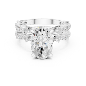 เครื่องประดับแวววาวแหวนหินขนาดใหญ่ที่สะดุดตาสำหรับเด็กผู้หญิงแหวนเพชรเงิน925 - Product Image 5