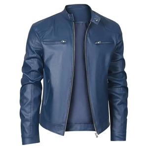 <b>Men</b> Western Leather <b>Jacket</b> Genuine Leather Full Zip Casual Outdoor Regular Fit Soft Durable Everyday Outerwear - Product Image 3