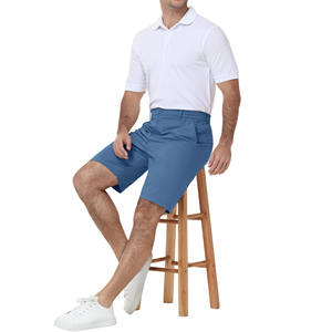 Shorts de golf pour hommes avec grandes poches, pantalons de sport fonctionnels pour un rangement supplémentaire, vêtements de sport utilitaires pour un transport facile du matériel sur le terrain - Product Image 4