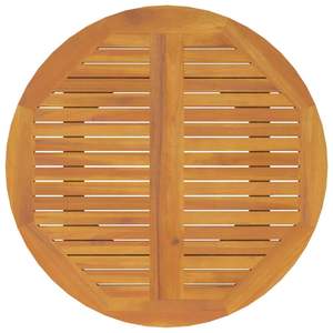 Ensemble de salle à manger de jardin en bois d'acacia massif, durable et de taille moyenne, beauté naturelle pour les repas en plein air - Product Image 5