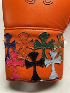 Gants de boxe MMA en cuir professionnels de haute qualité avec logo personnalisé, poignées respirantes pour la fermeture et imperméables - Product Image 2