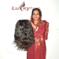 Perruque en cheveux naturels indiens vierges non traités Remy, noirs naturels, avec dentelle frontale, qualité supérieure, facile à poser, 100g, vente en gros