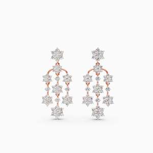 Pendientes de Diamantes con Baño de Oro de 10K y Oro de 14K, Diseño de Lazo con Perla de Agua Dulce, Clásicos, Modernos, de Lujo, Unisex, Regalo, Joyería de Boda - Product Image 3