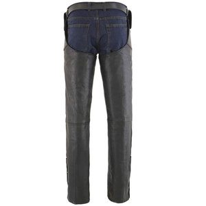 Hot Sale Breathable Eco-Friendly Genuine Leather Horse <b>Riding</b> Full <b>Chaps</b> for Men and Women Medium Black English Style Equestrian - Product Image 2