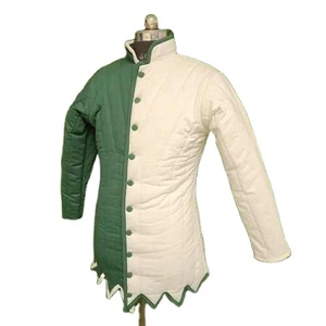 Chaqueta Gambeson Aketon Medieval, Transpirable, con Cuello Mandarín, Acolchado de Algodón, Diseño en Zig-Zag, para Invierno, Reenactment, Cosplay, Feria Histórica - Product Image 4