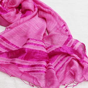 Écharpe à motif de mode pour femmes et couleur unie Grand carré 12% soie 88% écharpe de cou en coton - Product Image 2