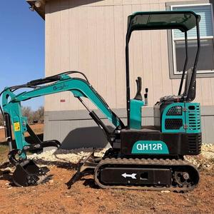 Mini Excavadora Hidráulica de 2 Toneladas, Equipo de Construcción Compacto con Orugas de Goma y Motor Potente - Product Image 3