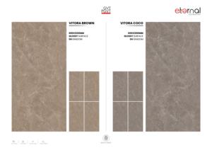 กระเบื้องพอร์ซเลนขนาดใหญ่พิเศษ 60x120 ซม. 600x1200 มม. 24x48 ผิวมันเงา ดีไซน์ทันสมัย สำหรับตกแต่งภายในบ้านสมัยใหม่ - Product Image 3