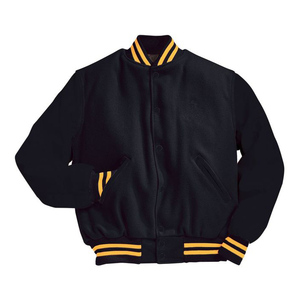 Hot Sale High Quality Unisex College Varsity <b>Jacket</b> 100% Wool Cartoon Patchwork Hooded Streetwear Adjustable Price New Condition - Product Image 3