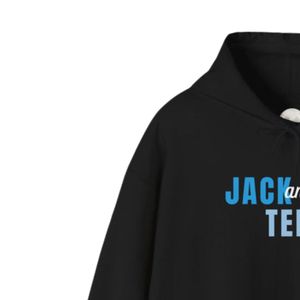 Sweat à capuche noir graphique pour adolescents, en molleton doux, à manches longues, style décontracté, vêtement d'hiver tendance - Product Image 4