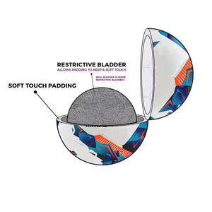 Ballon de football promotionnel personnalisé, nouveau design, meilleure fabrication, ballon de foot d'extérieur, écologique et durable - Product Image 5