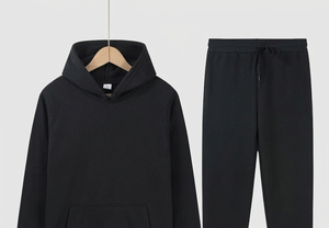 Conjuntos Deportivos para Hombre, Fabricación OEM, Personalizados, de Alta Calidad, Casuales, Transpirables, con Cintura Elástica, Sudaderas con Capucha Estampadas, Otoño, 360 Gramos - Product Image 3